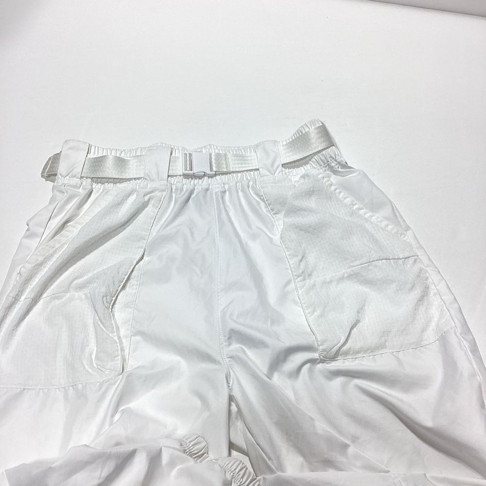 Nike White Pants with Black Logo - Picture 3 of 13